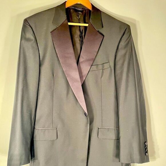 JOS A BANK SIGNATURE COLLECTION TUXEDO JACKET 46L - Picture 1 of 9
